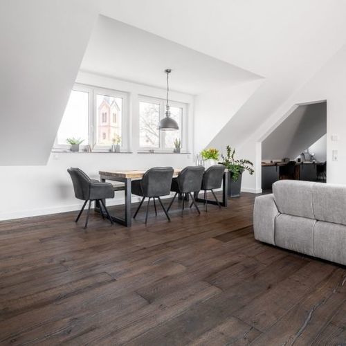 Паркет из паркетной доски - R.06 - Dennebos Flooring - «венгерская елка» / промасленный / приклеиваемый