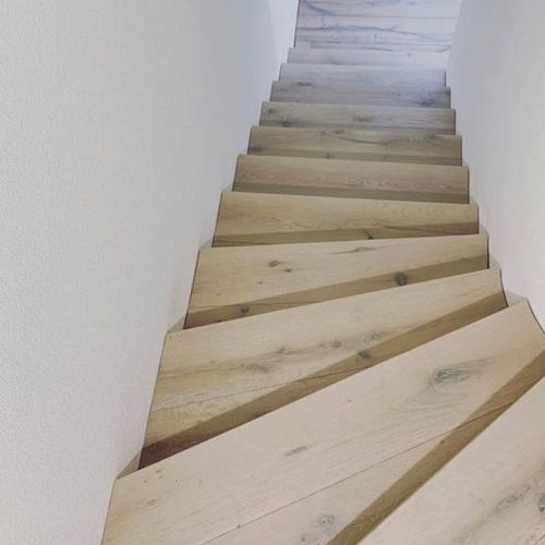 Паркет из паркетной доски - R.07 - Dennebos Flooring - «венгерская елка» / промасленный / приклеиваемый