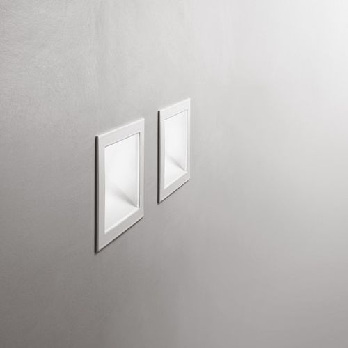 Встраиваемый светильник в стену - T45 - MACROLUX SRL  - LED / галогенный / квадратный