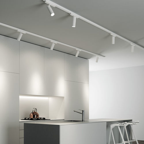 Светильник на рейке LED - DALì - Novalux s.r.l.  - круглый / из металла / торговля