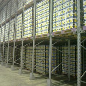 Стеллаж для хранения - DRIVE-IN  - Rafeks RAF Sistemleri Imalat Sanayi ve Ticaret Ltd. Sti  - промышленный / для средних нагрузок / для поддонов