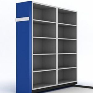 Стеллаж для хранения - COMPACT - Rafeks RAF Sistemleri Imalat Sanayi ve Ticaret Ltd. Sti  - промышленный / для архива / вертикальный