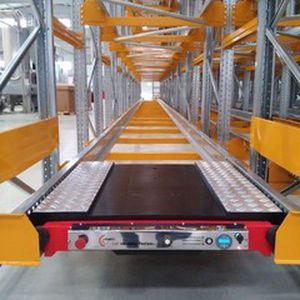Стеллаж для хранения - SHUTTLE - Rafeks RAF Sistemleri Imalat Sanayi ve Ticaret Ltd. Sti  - промышленный / для высоких нагрузок / вертикальный