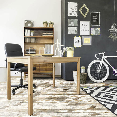 Паркет из паркетной доски - SUN WOOD DESIGN PARKETT - WHITE PAINT 29 - SUN WOOD by Stainer - из массивной доски / из дуба / «елочка»