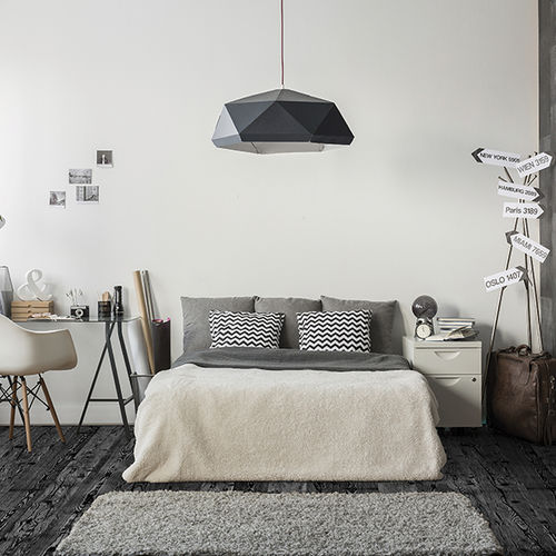 Паркет из паркетной доски - SUN WOOD DESIGN PARKETT - COLOR GREY 601 - SUN WOOD by Stainer - из массивной доски / из дуба / «елочка»