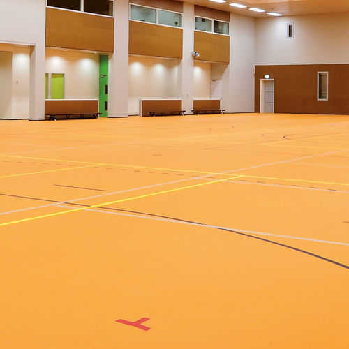 Напольное покрытие из ПВХ - DURASPORT - VIRAG S.R.L.  - виниловое / для интерьера / для спортзала