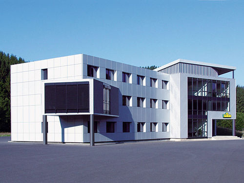 Сборное здание - ADMINISTRATION, MORSBACH - SÄBU - модульное / из дерева / из алюминия