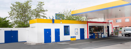 Сборное здание - FUEL STATION JET - SÄBU - модульное / индивидуальное / из бетона