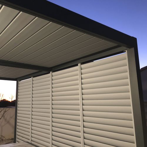 Разделительная перегородка с пластинками - AXIUM solutions aluminium - из алюминия