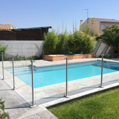 Барьер для бассейна - SWIM PARK SP03 - AXIUM solutions aluminium - защитный / неподвижный / из алюминия