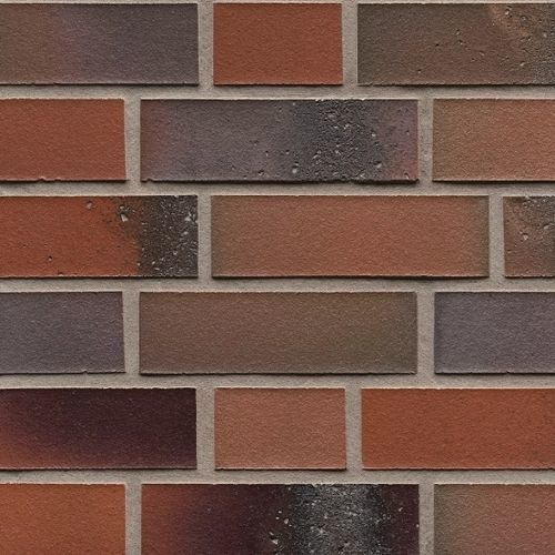 Облицовочный кирпич из клинкера - SALINA - Feldhaus Klinker - из кирпича / терракотовый / для фасада