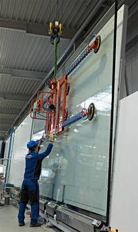 Стеклянная панель с малым коэффициентом излучения - XXL - Semcoglas Holding GmbH - для защиты от солнца / изоляционная / с двойным остеклением