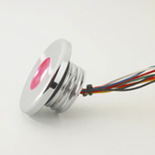 Выступающий точечный светильник - WDT - Werner Dosiertechnik - LED / круглый / IP65