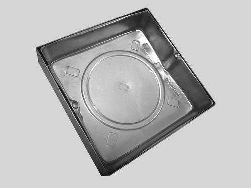 Крышка люка из нержавеющей стали - 0753 - Inoxsystem S.r.l. - квадратная / по индивидуальному заказу