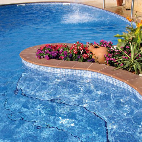 Мозаика из стекла - ACQUA-2 CAPRI - Mosavit - глянцевая / для бассейна / для ванной комнаты