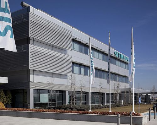 Сборное здание - SIEMENS - HORMIPRESA - из бетона / для офиса / современное