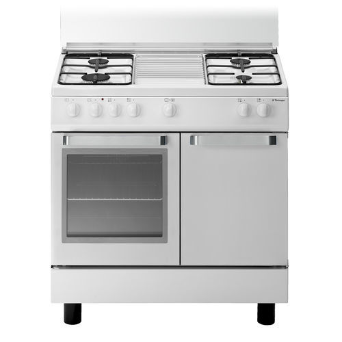 Газовая кухонная плита - D833WS - Tecno SpA - электрическая / 4 конфорки / 1 духовка