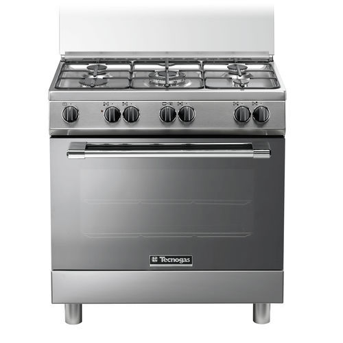 Газовая кухонная плита - P855GX - Tecno SpA - 5 конфорок / 1 духовка