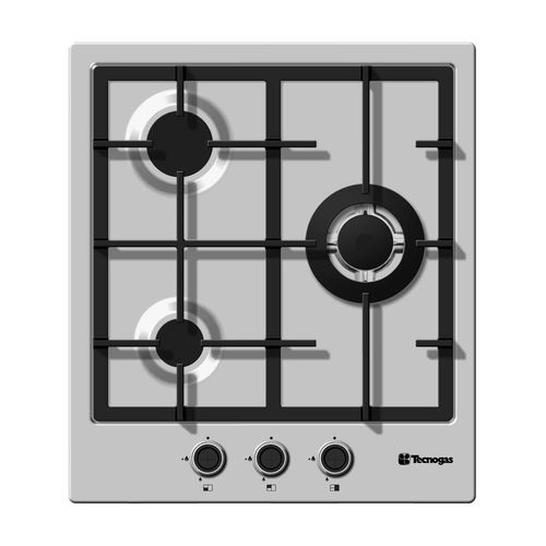 Газовая варочная панель - PN45GVF3LGX - Tecno SpA - 1 конфорка / встраиваемая / с поворотными регуляторами