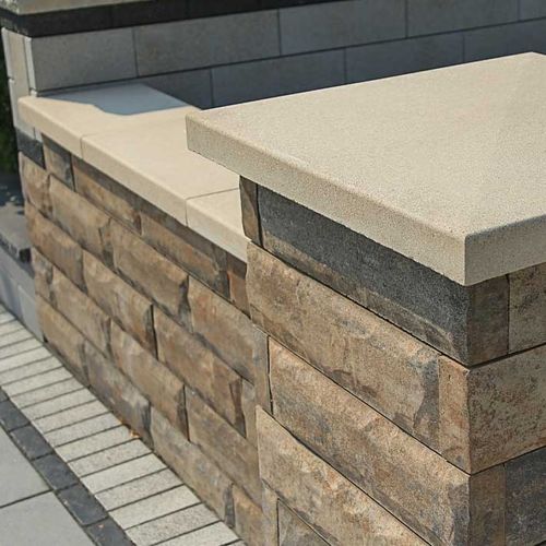 Крышка парапета из предварительно подготовленного бетона - ARCHITECTURAL - UNILOCK