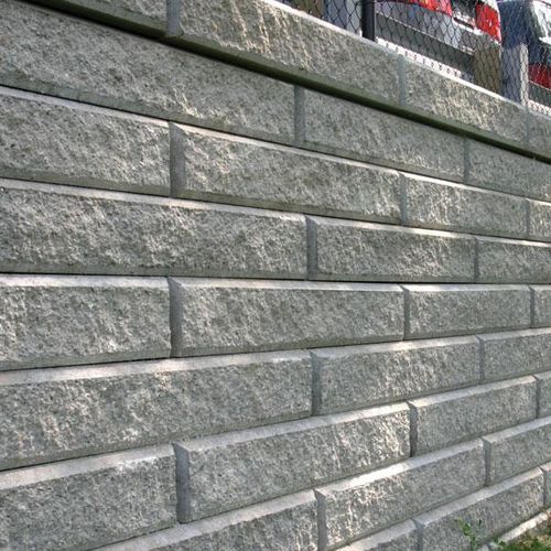 Стена из железобетона - SIENASTONE® - UNILOCK - сборная / для фундамента