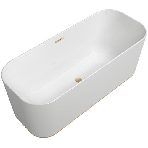 Островная ванна - FINION: UBQ177FIN7A2BCV2  - Villeroy & Boch - из акрилового полимера / квариловая / белая