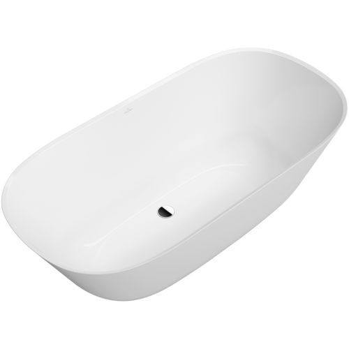 Овальная ванна - THEANO : UBQ155ANH7F200V - Villeroy & Boch - островная / квариловая / белая