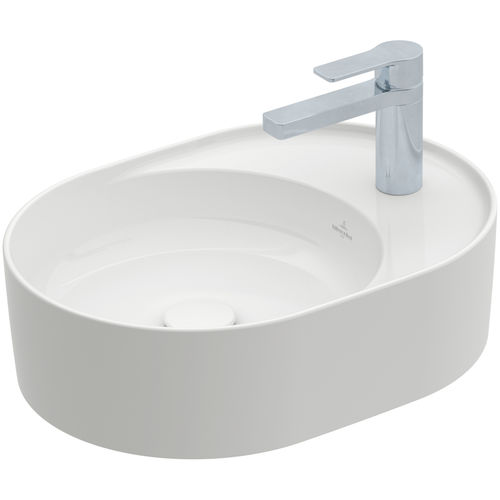 Настольная раковина - COLLARO : 4A1551 - Villeroy & Boch - из керамики / овальная / современная