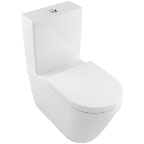 Напольный унитаз - ARCHITECTURA : 5691R0 - Villeroy & Boch - из керамики / безободковый / с низким сливным бачком
