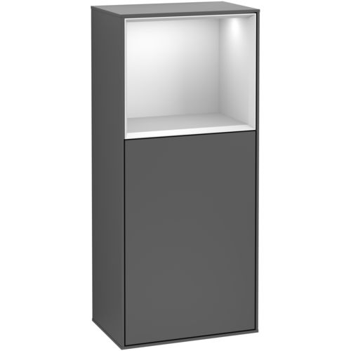 Современный мебель для ванной комнаты - FINION : F53 - Villeroy & Boch - для бытового использования / из лакированной древесины / настенный