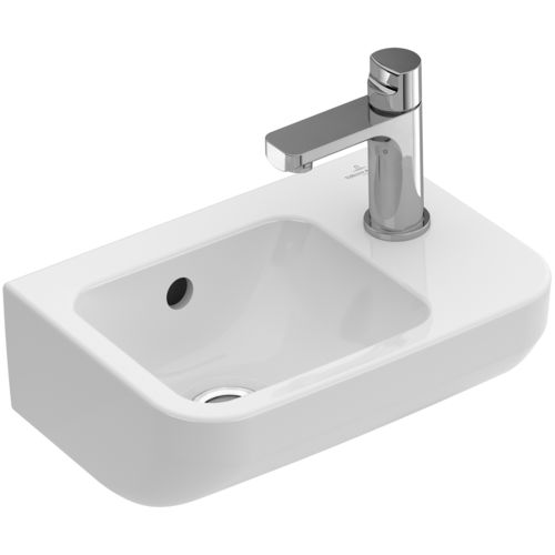 Подвесная раковина - ARCHITECTURA : 437336 - Villeroy & Boch - из керамики / с умягчителем воды / прямоугольная