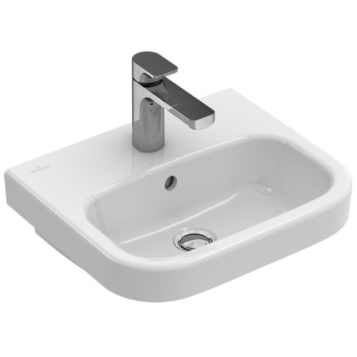 Подвесная раковина - ARCHITECTURA: 437350 - Villeroy & Boch - из керамики / с умягчителем воды / прямоугольная