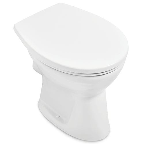 Напольный унитаз - O.NOVO: 7619R0 - Villeroy & Boch - из керамики / для профессионального использования / безободковый