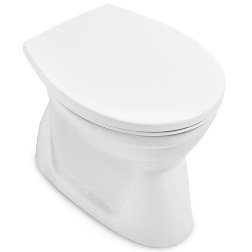 Напольный унитаз - O.NOVO: 7619R1 - Villeroy & Boch - из керамики / для профессионального использования / безободковый
