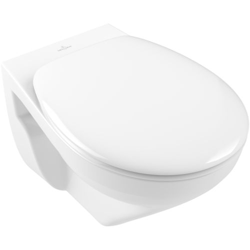 Подвесной унитаз - O.NOVO: 7682R0 - Villeroy & Boch - из керамики / для профессионального использования / безободковый