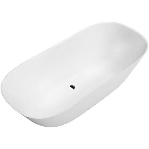 Овальная ванна - THEANO: UBQ175ANH7F200V - Villeroy & Boch - отдельностоящая / из акрила / квариловая