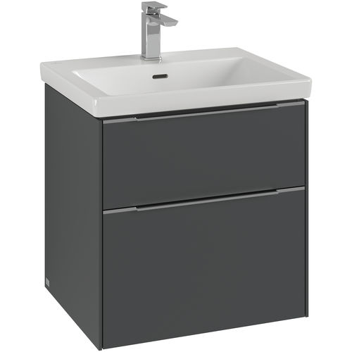 Подвесная тумба под умывальник - SUBWAY 3.0: C57800 - Villeroy & Boch - из дерева / из алюминия / современная