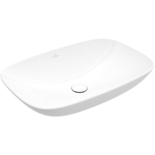 Встроенная раковина - LOOP & FRIENDS: 4A490001 - Villeroy & Boch - из керамики / овальная / без отверстия