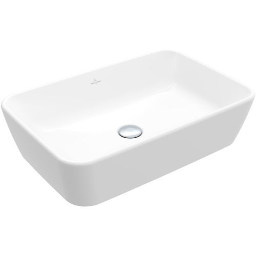 Настольная раковина - ARCHITECTURA: 5A2760 - Villeroy & Boch - из керамики / квадратная / без отверстия