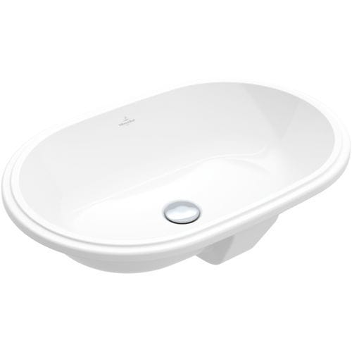 Раковина под рабочей поверхностью - ARCHITECTURA: 5A7660 - Villeroy & Boch - из керамики / овальная / без отверстия