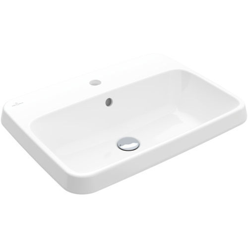 Встраиваемая раковина - ARCHITECTURA : 5A6760 - Villeroy & Boch - из керамики / квадратная / 1 отверстие