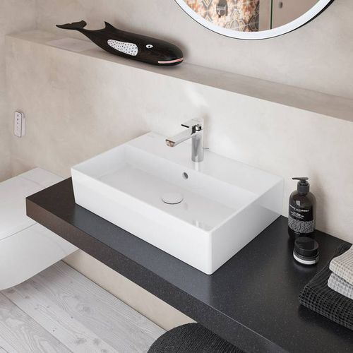 Однорычажный смеситель для раковины - LIBERTY : TVW10700300061 - Villeroy & Boch - настольный / из латуни / для ванной комнаты
