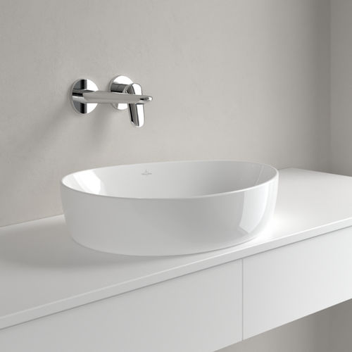 Настольная раковина - ANTAO : 4A7351XX - Villeroy & Boch - из керамики / глянцевая / овальная