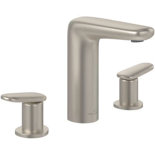 Однорычажный смеситель для раковины - ANTAO : TVW111001000XX - Villeroy & Boch - настольный / из латуни / для ванной комнаты
