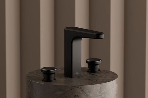 Однорычажный смеситель для умывальника - VEA - Villeroy & Boch - настольный / из керамики / для интерьера