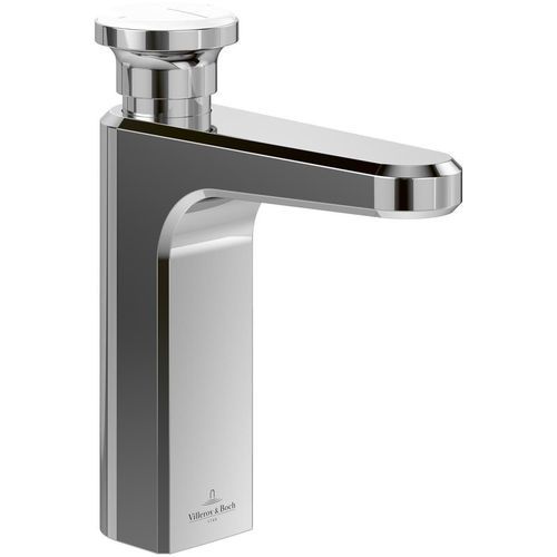 Однорычажный смеситель для раковины - TVW11700100261 - Villeroy & Boch - настенный / из хромированной латуни / для ванной комнаты