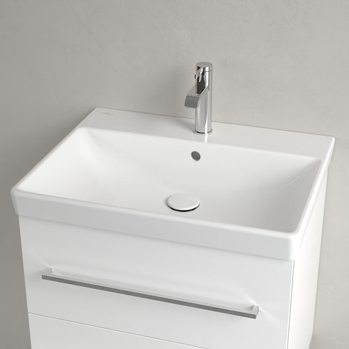Встраиваемая раковина - 415860RW - Villeroy & Boch - из керамики / прямоугольная / 1 отверстие