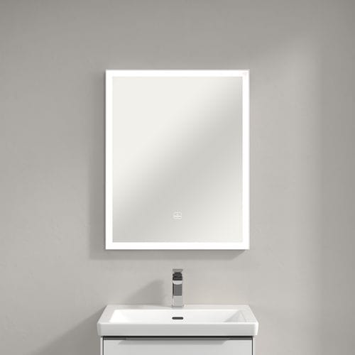 Шкаф для ванной комнаты с зеркалом со встроенным освещением - A4636000 - Villeroy & Boch - современный / для бытового использования / для профессионального использования