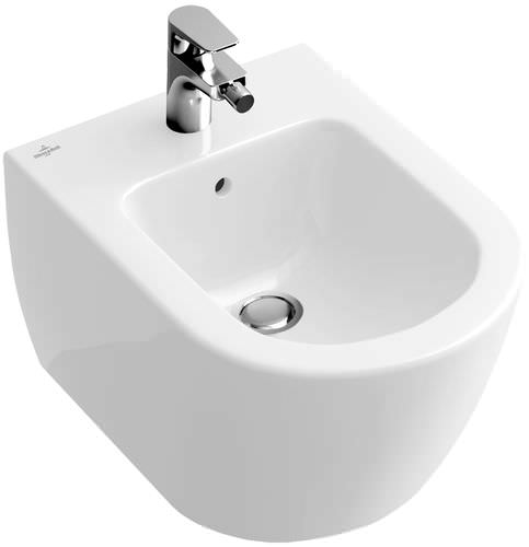 Подвесное биде - SUBWAY 2.0: 540000 - Villeroy & Boch - из фарфора