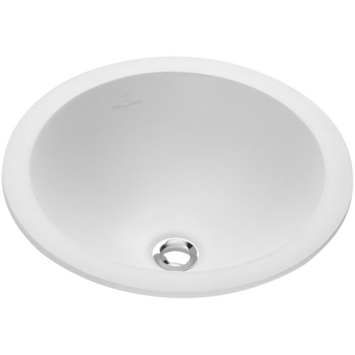 Встраиваемая раковина - LOOP &amp; FRIENDS: 614039 - Villeroy & Boch - из фарфора / круглая / современная